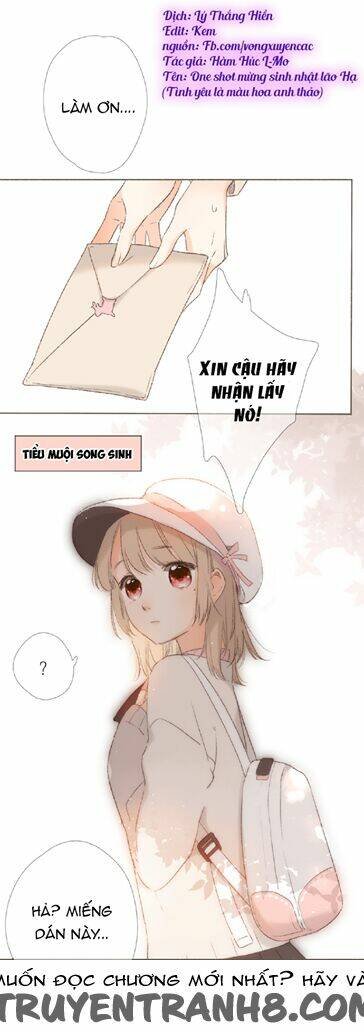 tình yêu sắc anh thảo ( ngoại truyện) chapter 1 2