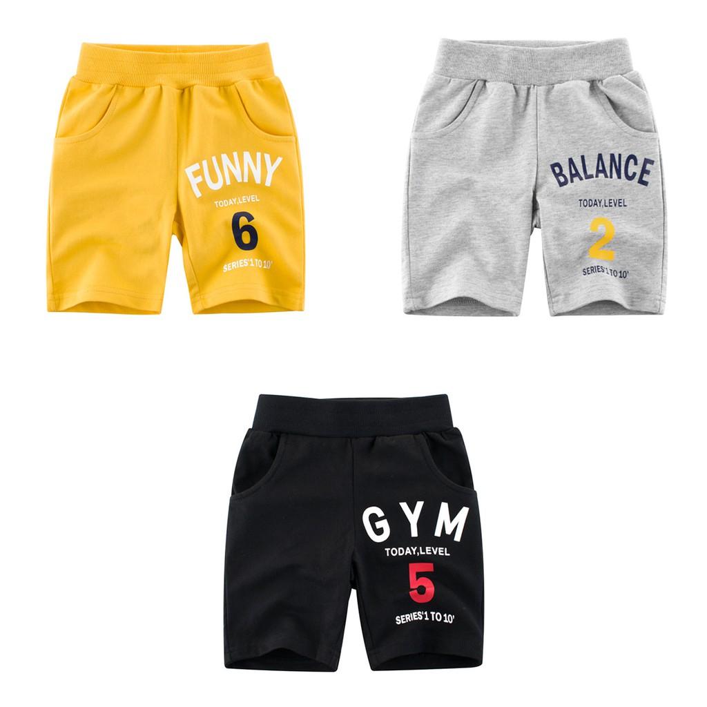 Quần thun cotton cho bé trai xịn