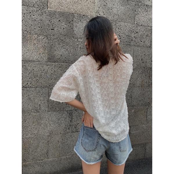 Quần Shorts jean lưng cao REVERCLOTHINGS Senka