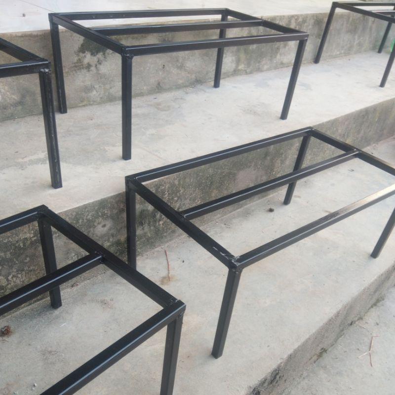 Kệ kê chậu trồng rau sạch ban công, sân thượng hộp kẽm 14mmx14mm.Rộng 30cm; Dài 50cm; Cao 20cm