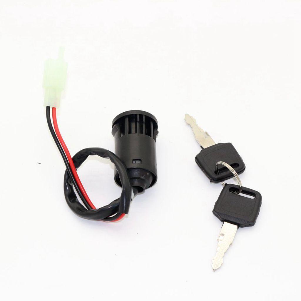 2PK 2 Wire Ignition Switch Key Fit for DIRT BIKES ATV SCOOTER U KS51