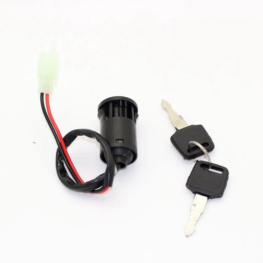 Black IGNITION SWITCH KEY for POCKET  ATV SCOOTER U KS51 X2