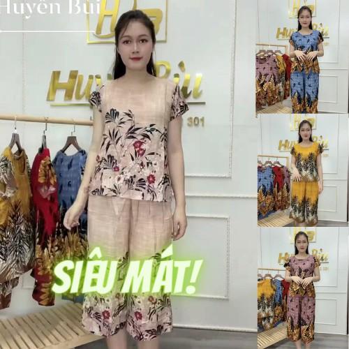 Bộ lanh mặc nhà nữ B01, Chất liệu lanh thái