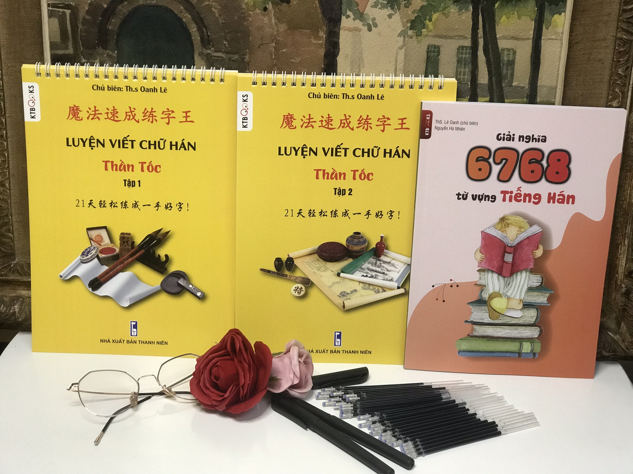 Bộ Luyện Viết Chữ Hán Thần Tốc Tập 1 + 2