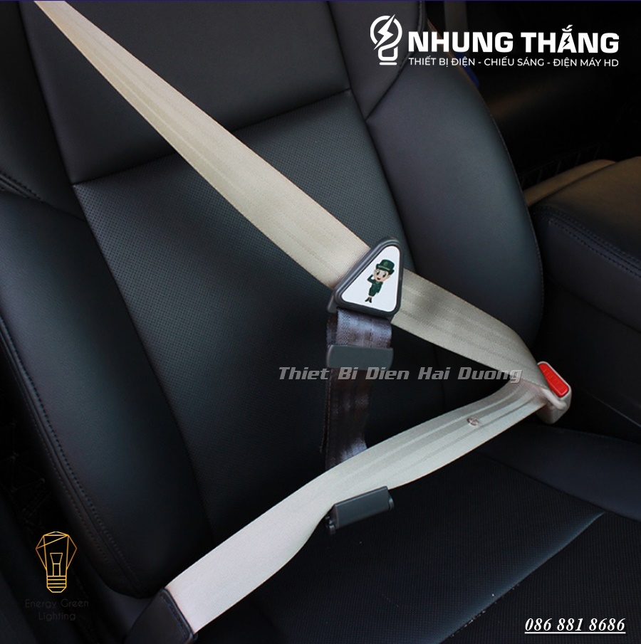 Dây Đai Khóa An Toàn Cho Bé Khi Ngồi Trên Ô tô SD-1408 - Điều Chỉnh Dây Thuận Tiện