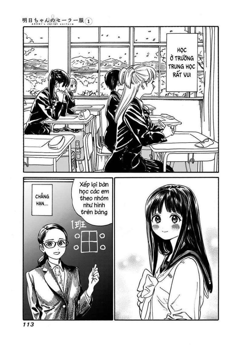 bộ đồng phục thuỷ thủ của akebi - chan chapter 4 6