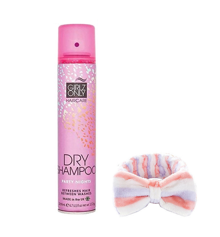 Dầu Gội Khô Girlz Only Dry Shampoo 200ml + Tặng Kèm Băng Đô