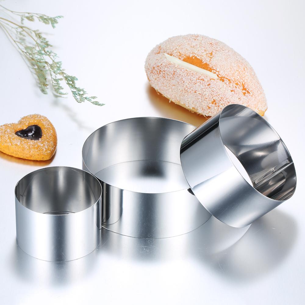 Cắt bánh quy bằng thép không gỉ 430 có 3 kích cở