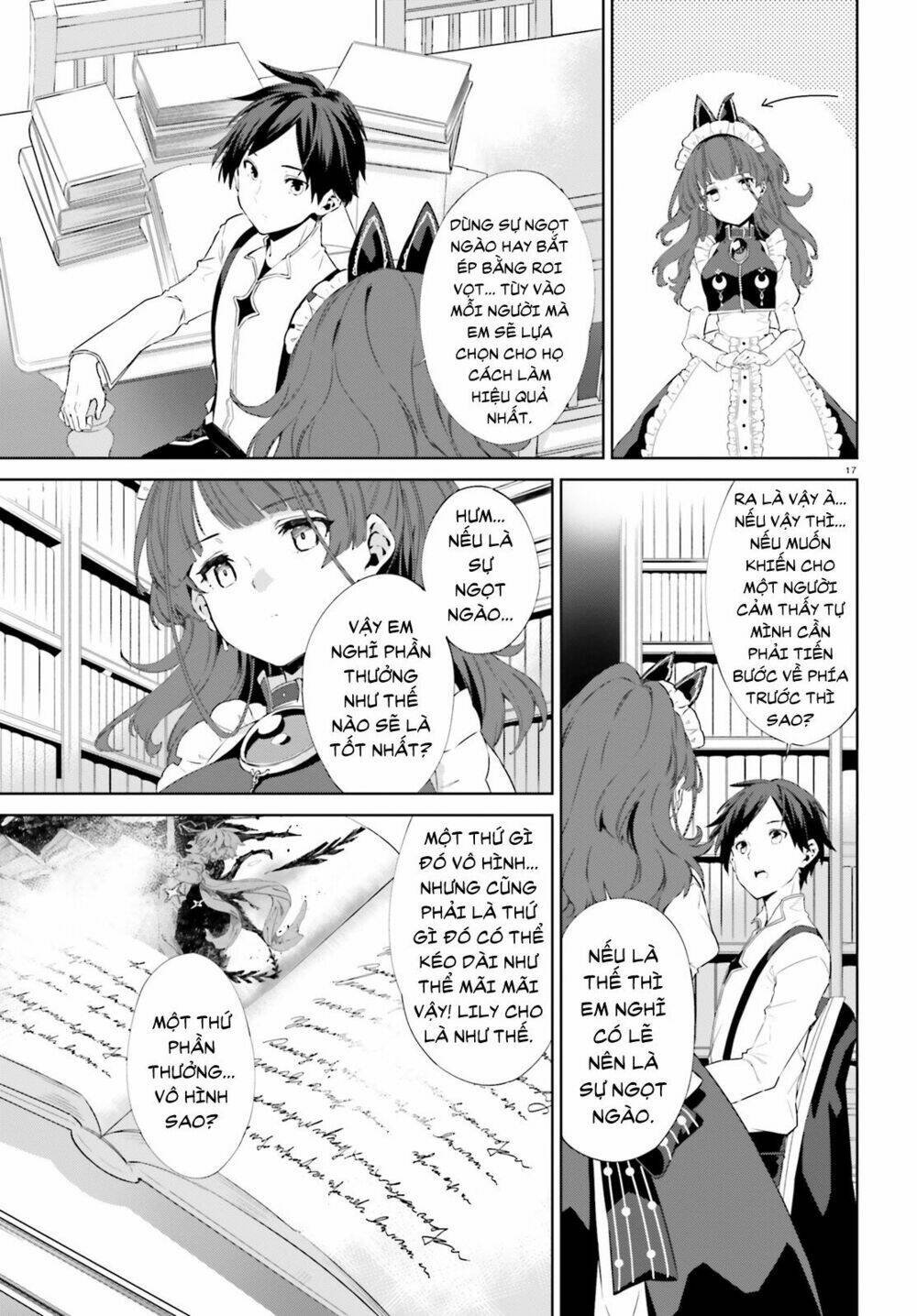 kagami no mukou no saihate toshokan: kou no yuusha to itsuwari no maou chapter 3 19