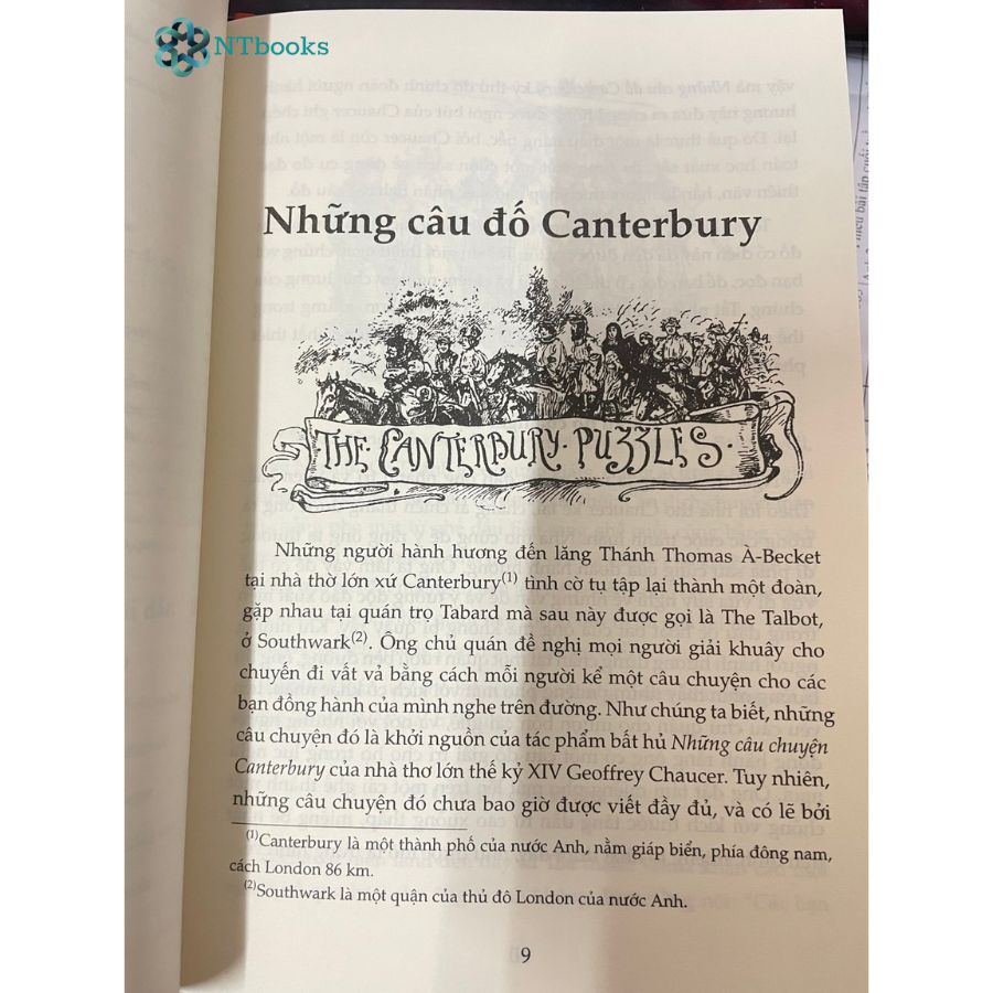 Sách Những Câu Đố Tư Duy Và Lô-Gic Xứ Canterbury