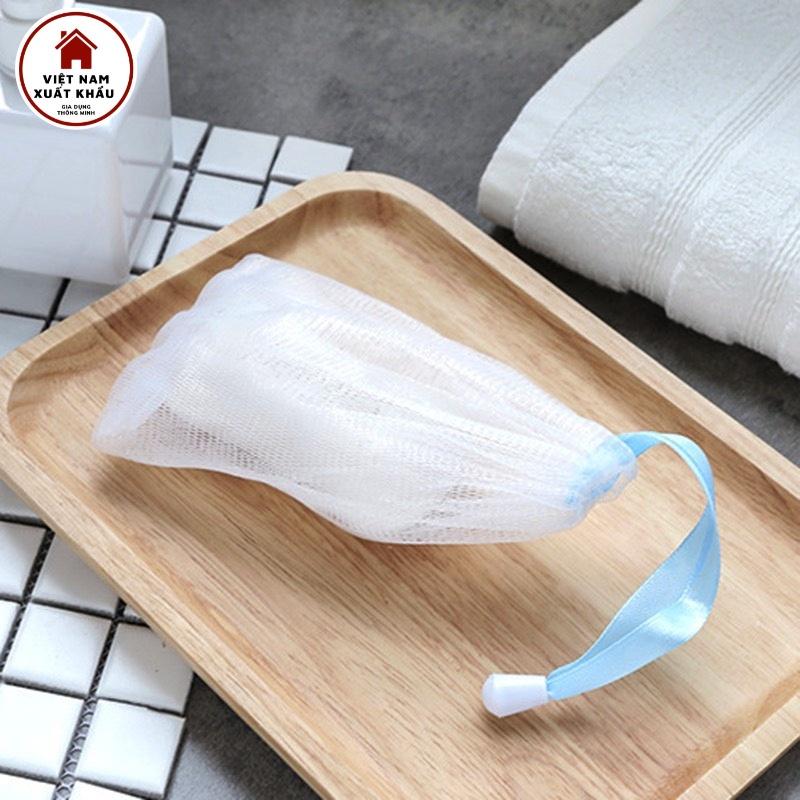 Túi Lưới Dày Dặn Tạo Bọt Xà Bông Chuyên Dụng