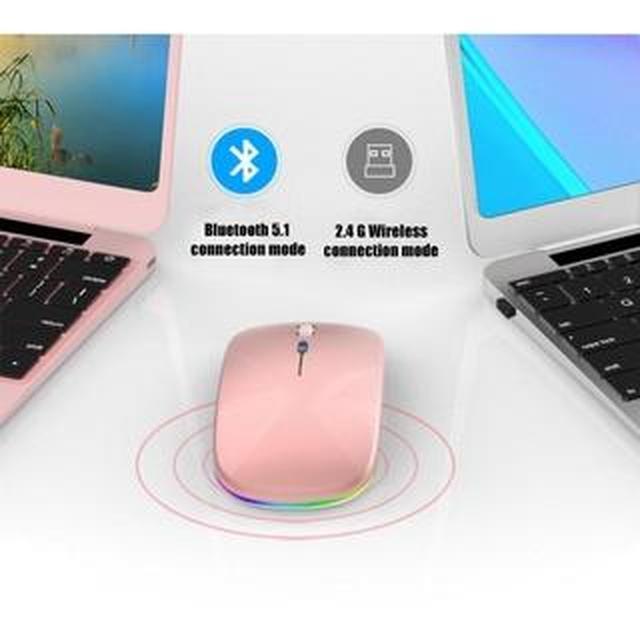 Chuột Bluetooth 2.4G Không Dây Cho Điện Thoại / Máy Tính Bảng