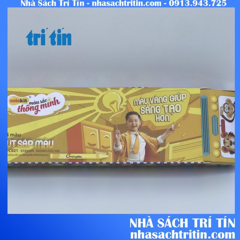 Bút sáp TL màu Colokit 12 màu CR-C022 và 24 màu CR-C021