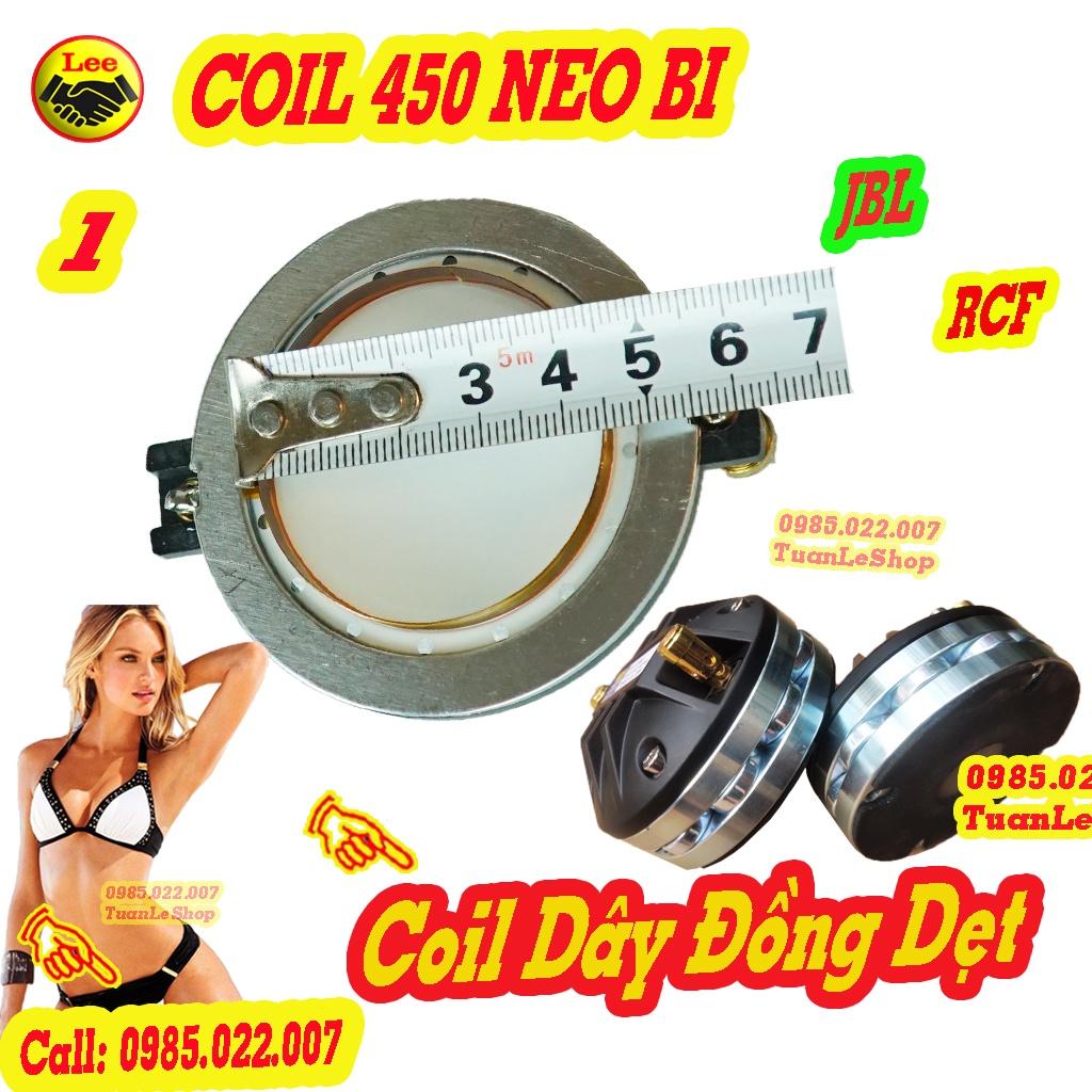 COIL TREBLE 450 NEO BI J B L,R C F – CÔN THAY THẾ TREP CHÁY LOẠI CÓ CỌC – GIÁ 02 CHIẾC