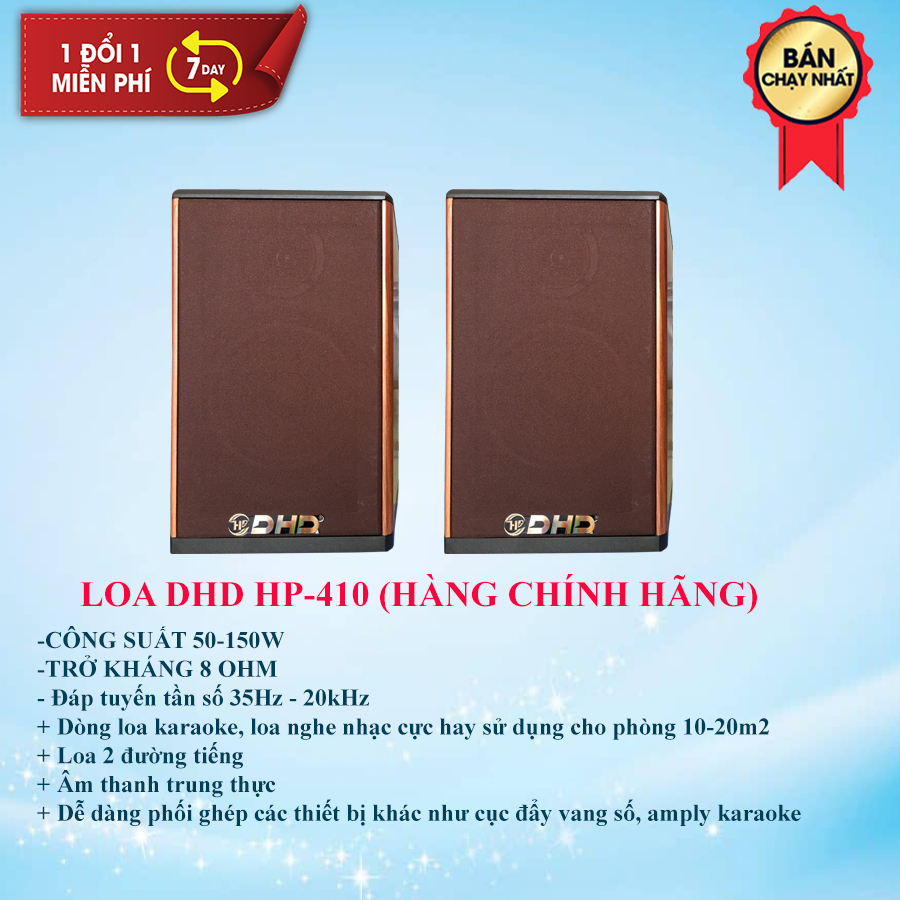 LOA CENTER (TRỢ LỜI) DHD HP-410 CHO DÀN KARAOKE ( hàng chính hãng)