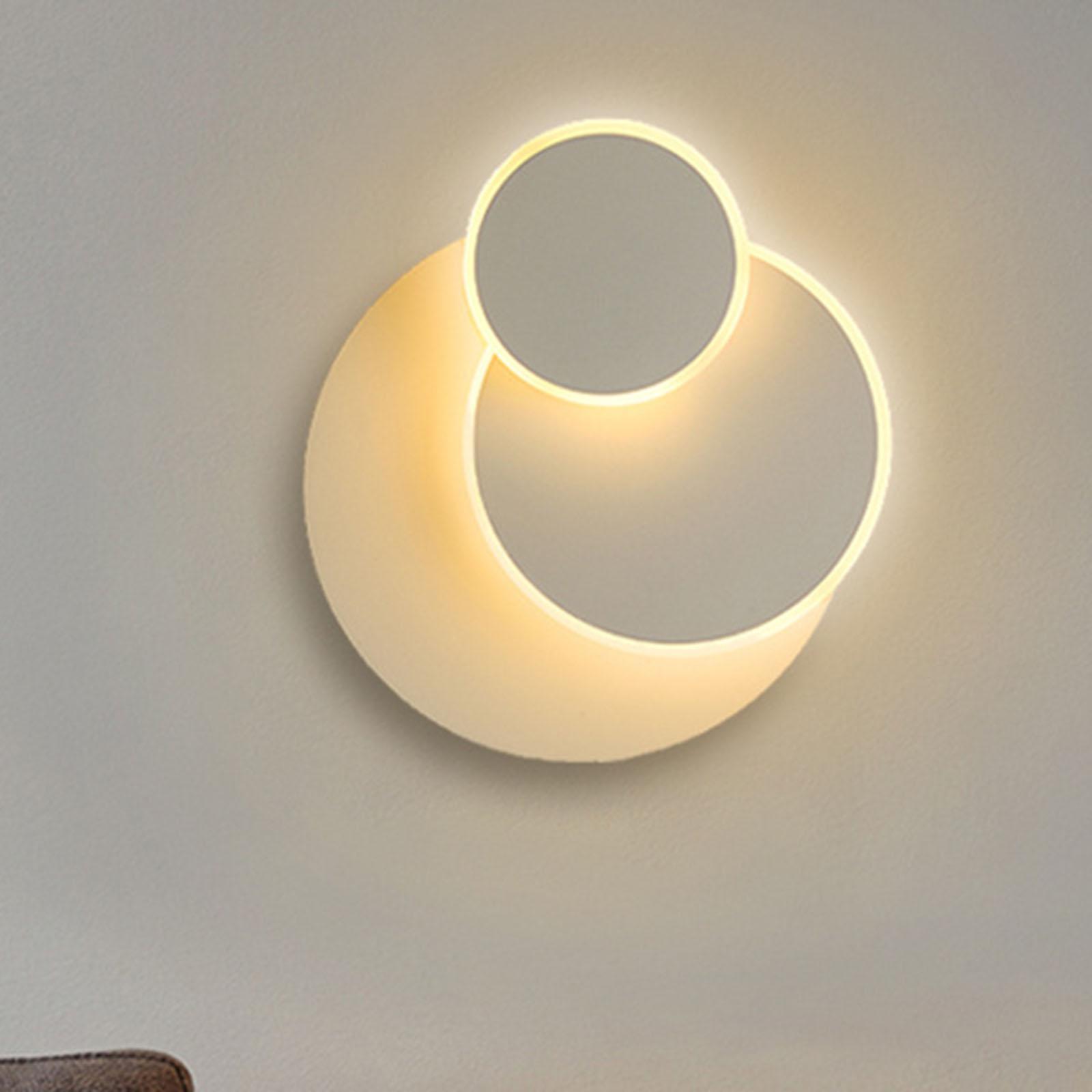 LED Bedside Light Fixture rotating Wall Lamp Living Room 3000k Warm White