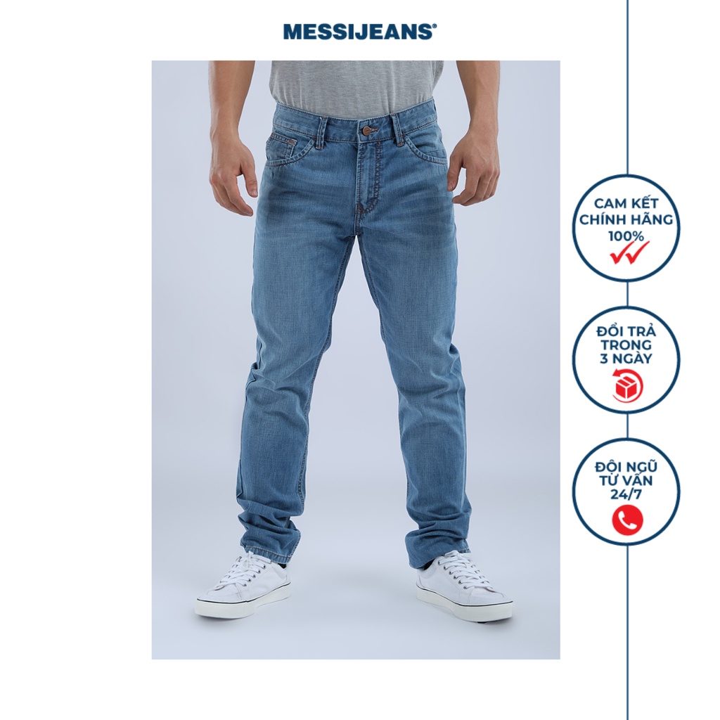 Quần Jeans Nam Ống Đứng MESSI MJB0162-21