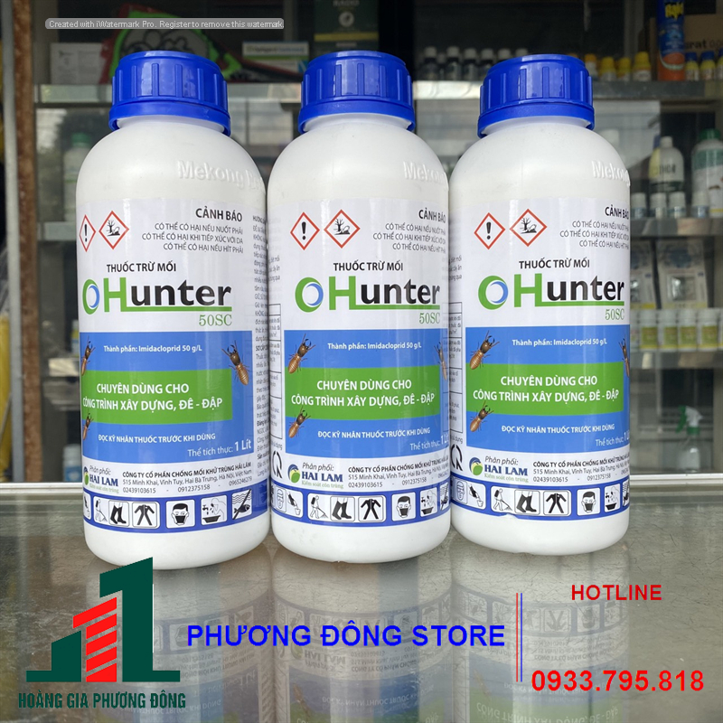 Thuốc diệt mối tận gốc hiệu quả cao OHUNTER 50SC-1 lít