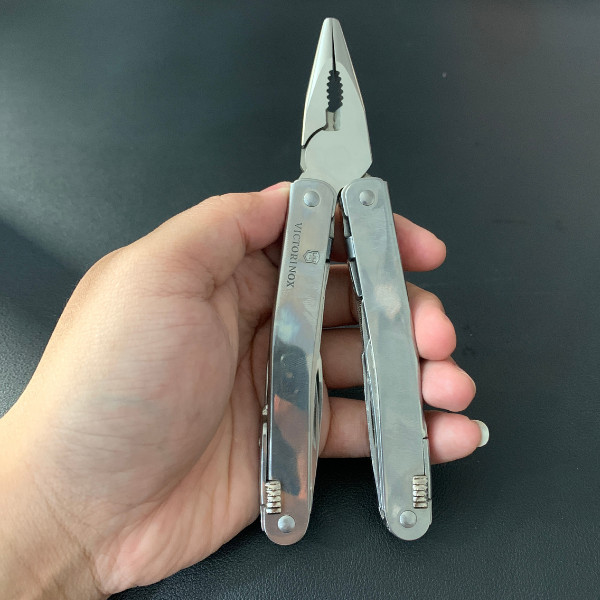 Kềm Xếp Đa Năng Victorinox Swiss Tool Spirit 846150 - Hàng Chính Hãng 100% từ Thụy Sỹ