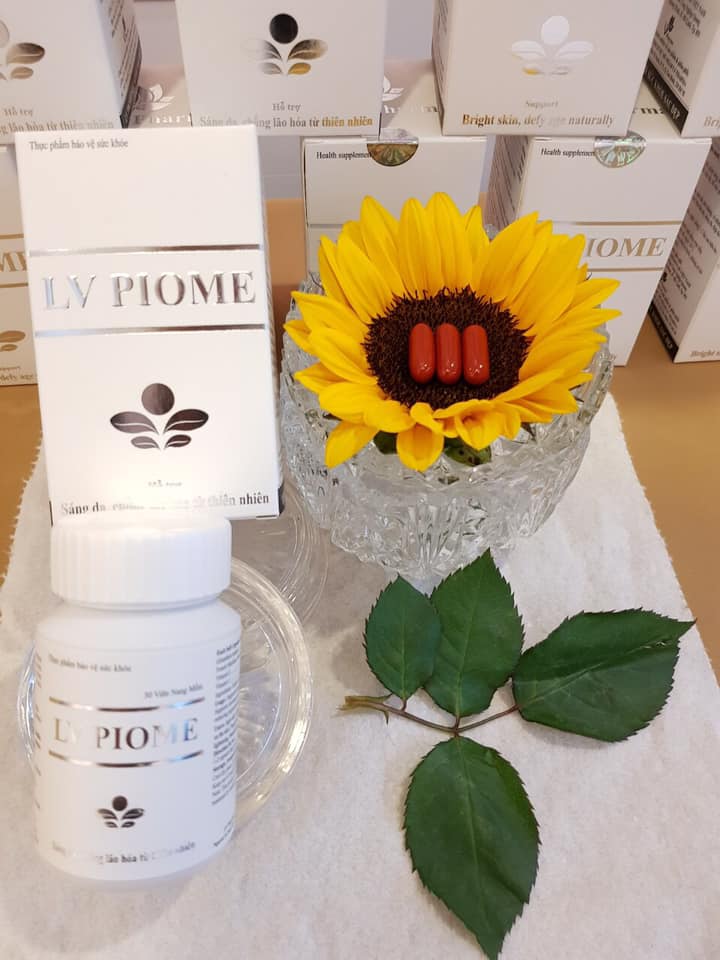 Viên uống trắng da chống lão hóa từ thiên nhiên LV PIOME