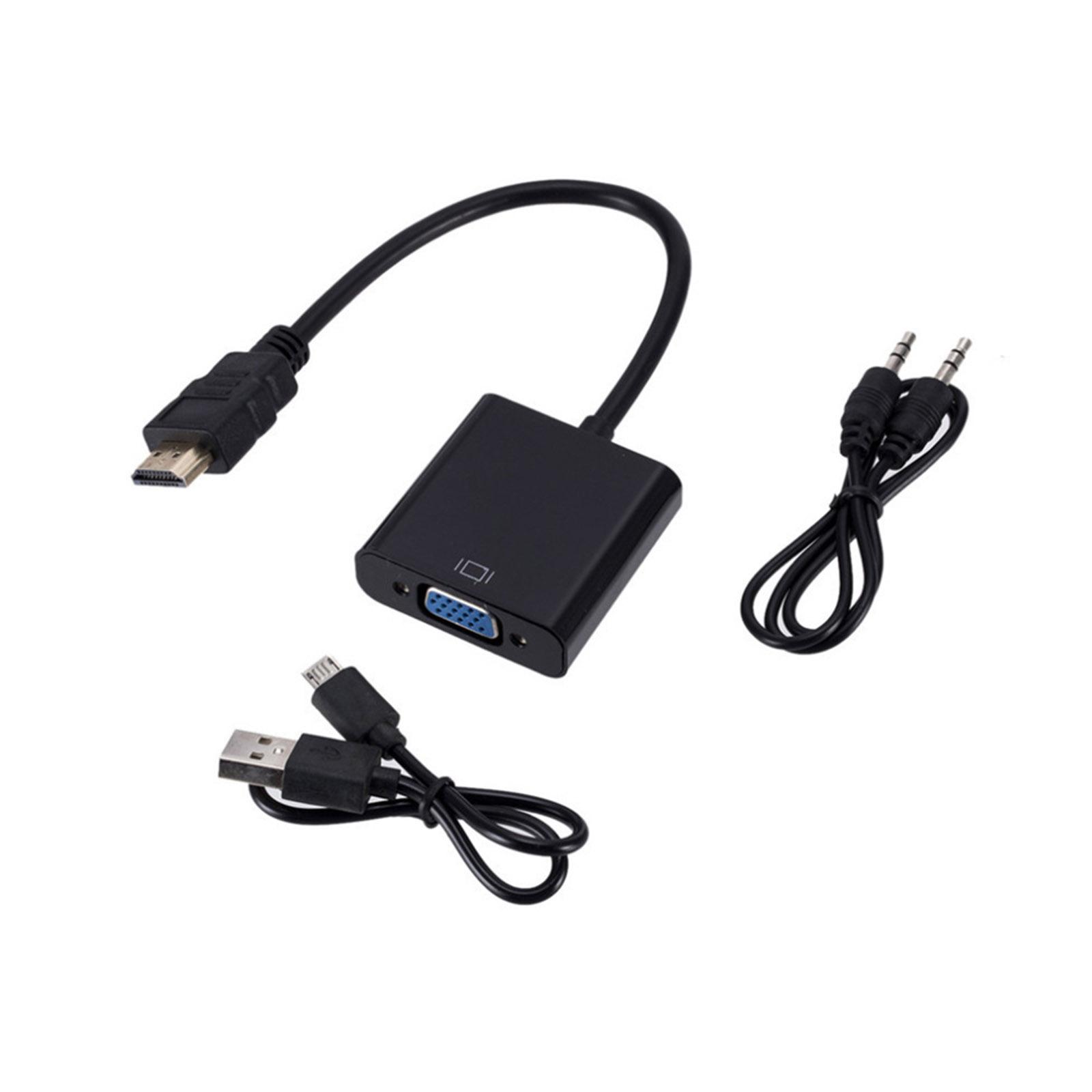 HDMI-VGA Cable Adapter Converter Video Adapter for Computer Tablets