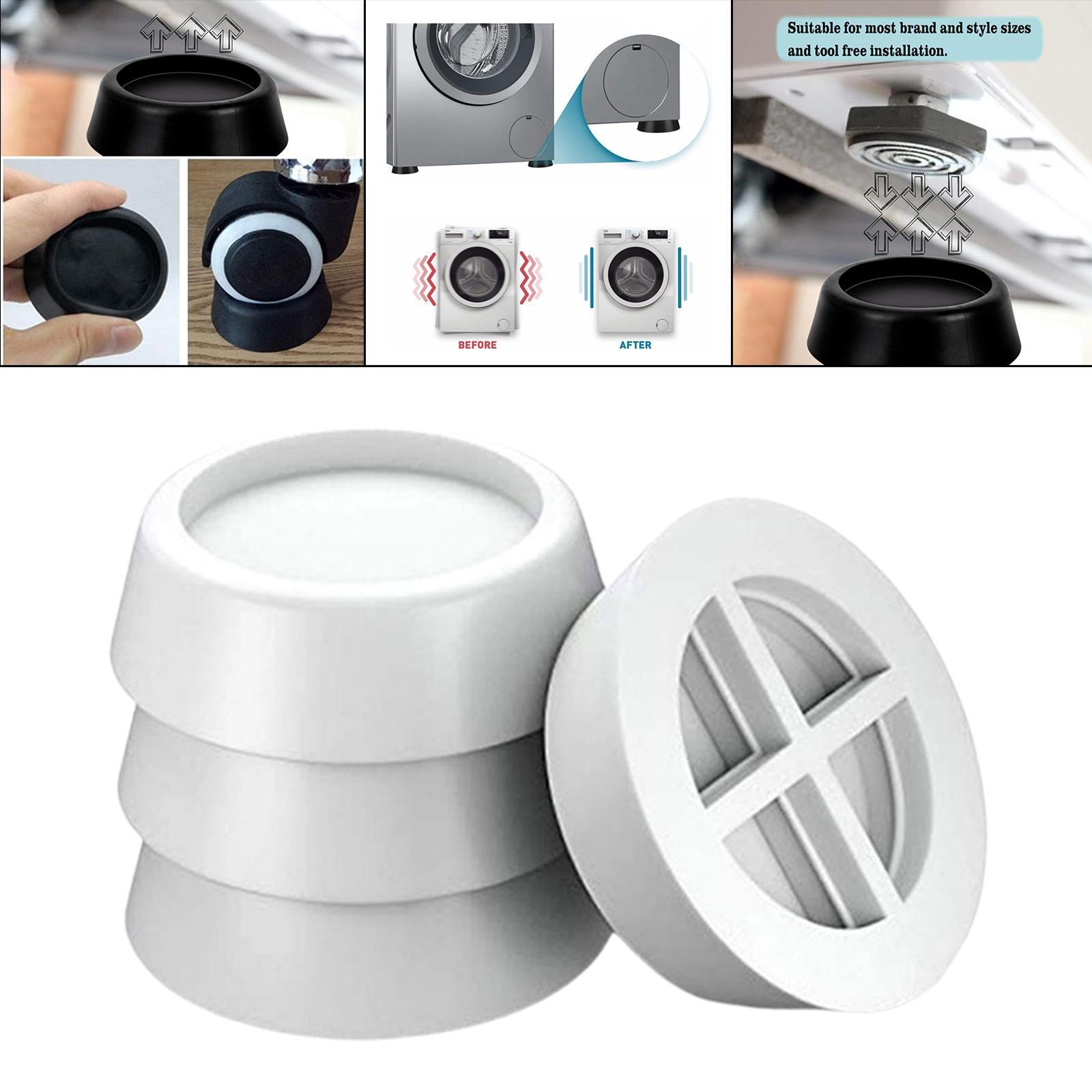 4x Anti Vibration Pads Rubber Washing Machine Feet Pads for Washer