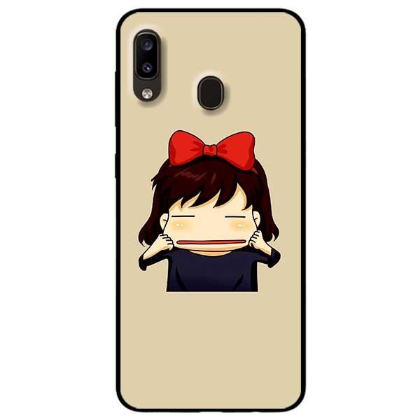 Ốp lưng dành cho Samsung A12 - A20 / A30 - A20s mẫu Anime Cô Gái Véo Má