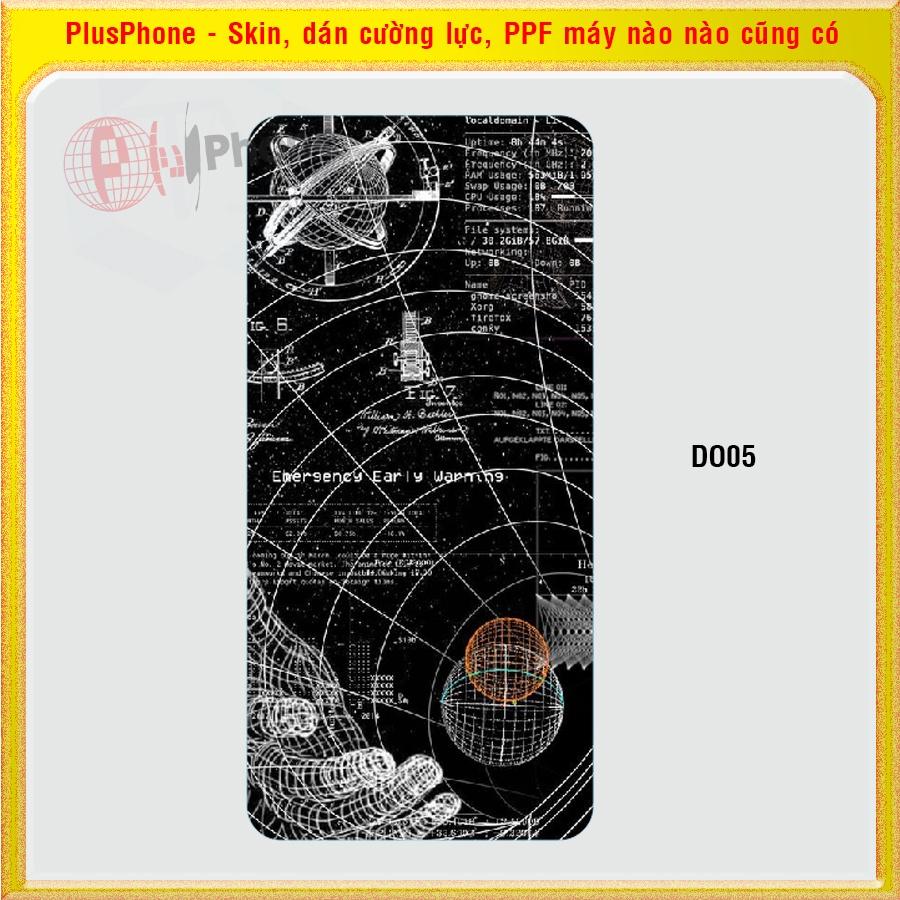 Dán Skin cho mặt sau Google Pixel 4, 4 XL , 4a, 4a 5G, Pixel 5, 5a 5G in nhiều mẫu hot, độc lạ