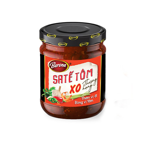 Combo 3 hũ sa tế Tôm XO Thượng hạng Barona 100g