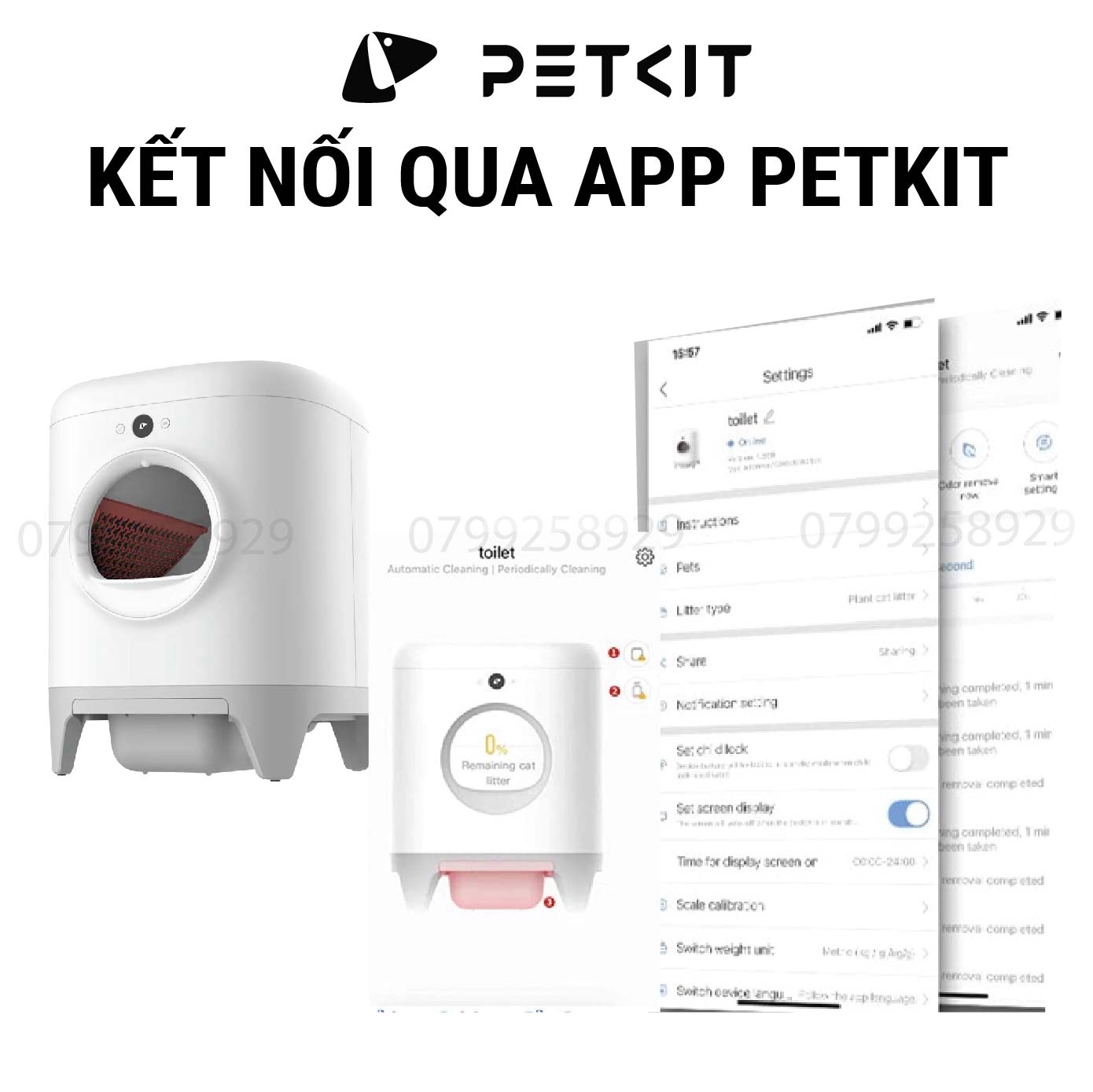 Nhà Vệ Sinh Cho Mèo Tự Động PETKIT Pura X