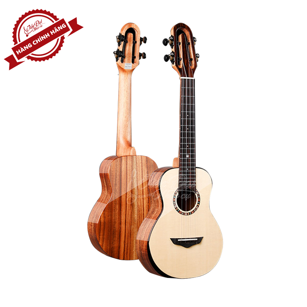 Đàn Ukulele Concert SQOE SQ UK-2430C, Gỗ Vân Sam Nguyên Tấm, Kèm Quà Tặng - Hàng Chính Hãng