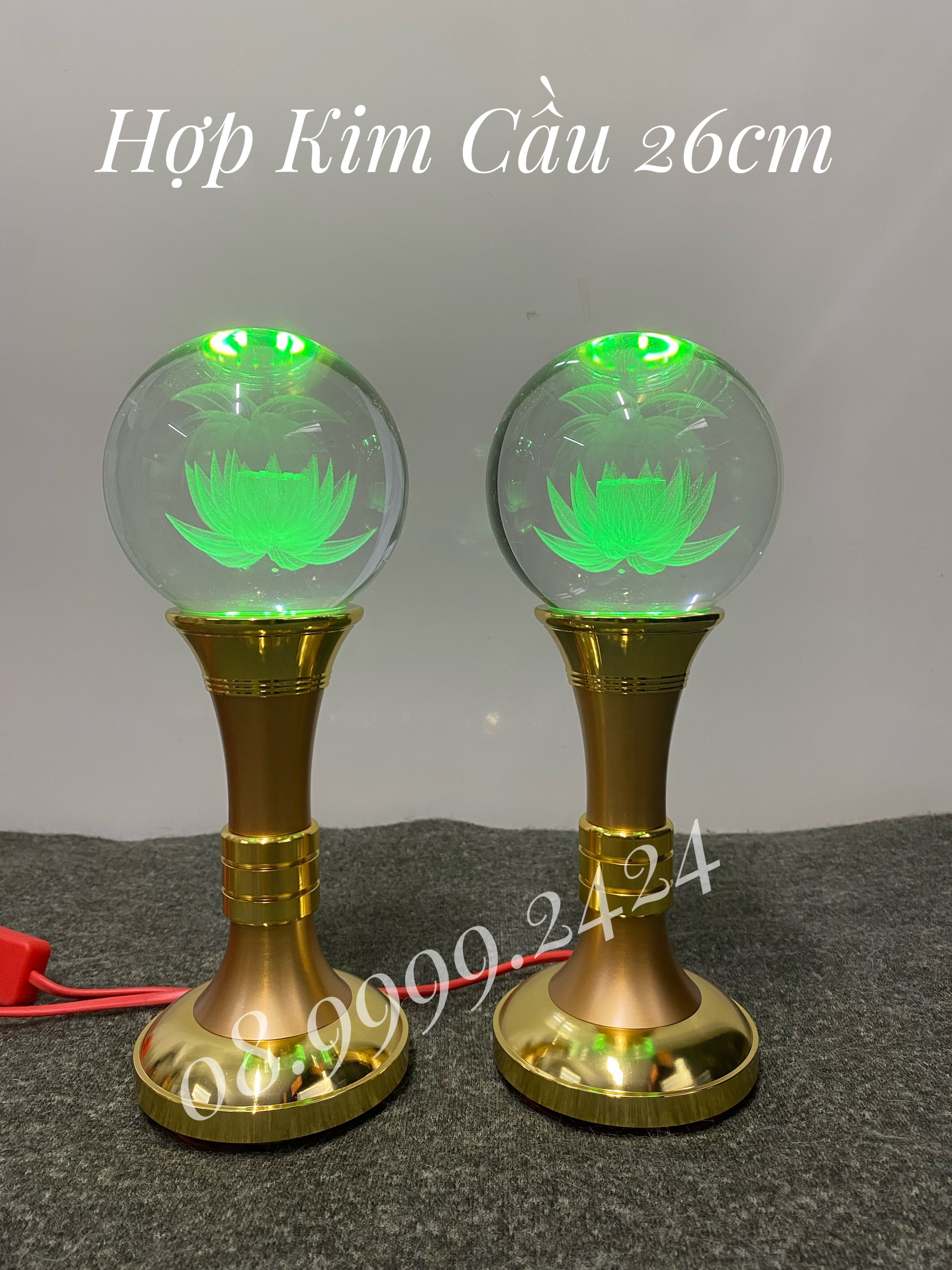 ĐÈN THỜ PHA LÊ CAO CẤP CẦU 26 cm