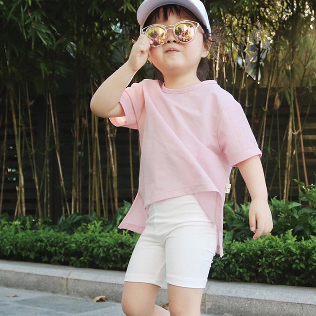 Quần Legging Đùi Mùa Hè Tiện Lợi LYBABY Cho Bé Gái QC12