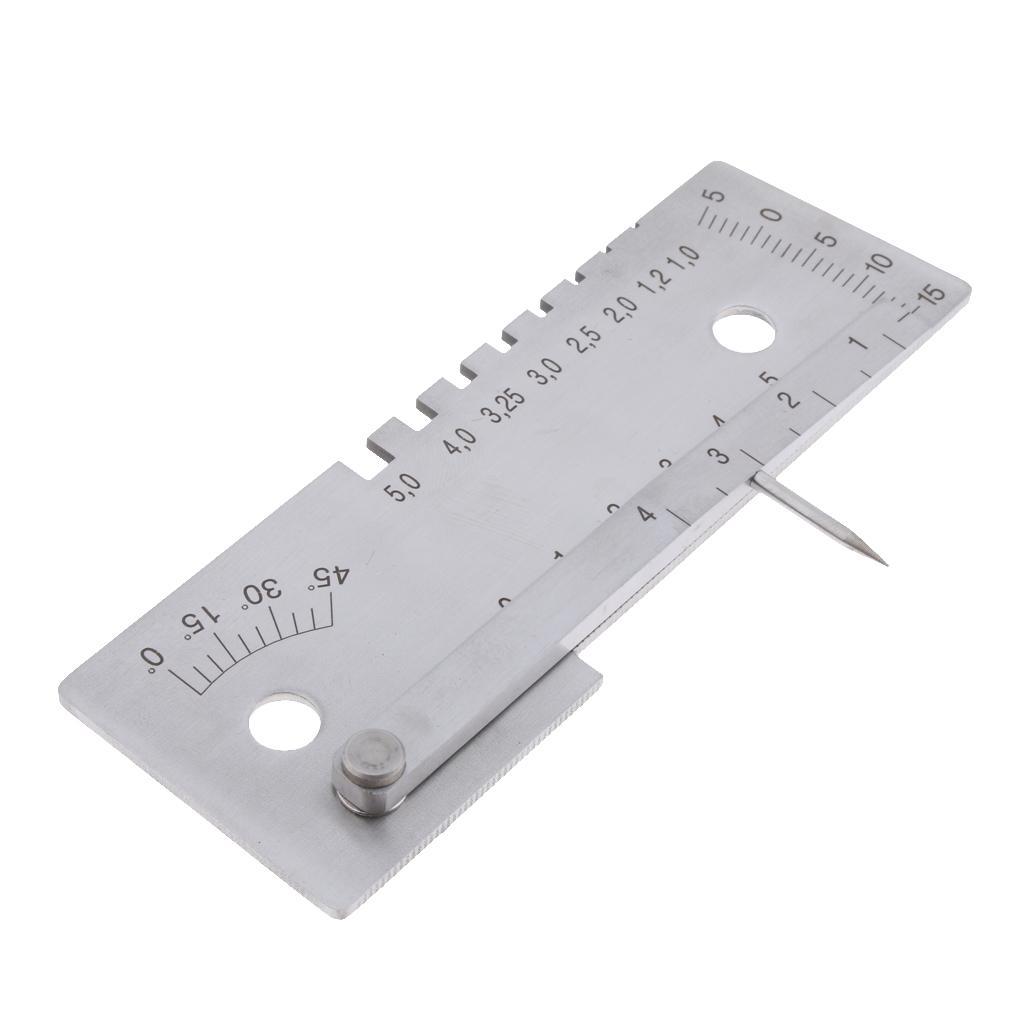 Universal Welding Gauge Stainless Steel Internal HI-LO Gauge Inspection