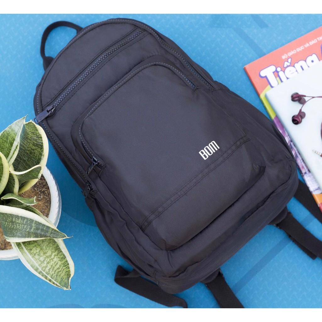 Balo học sinh thời trang, vải dù cao cấp, màu pastel - BOM