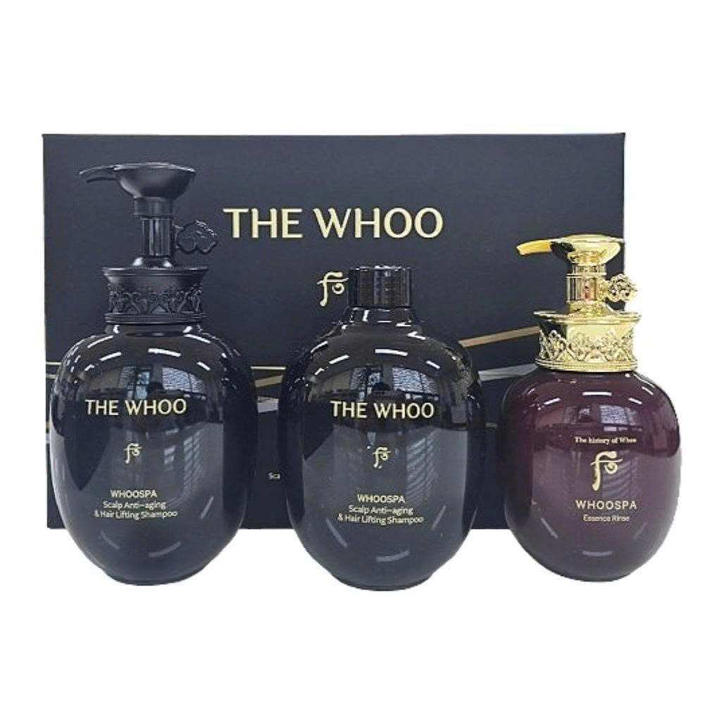 Bộ Dầu Gội và Xả The Whoo Spa Scalp Anti Aging & Hair Lifting Shampoo