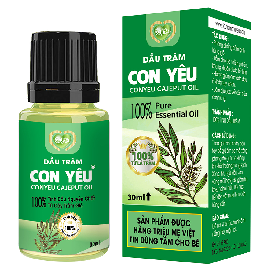 Dầu Tràm Con Yêu Cy30 (30ml)