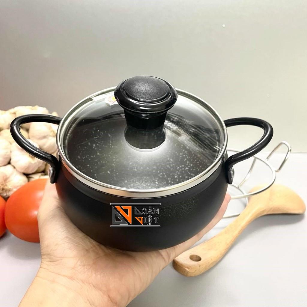 Thố Nồi cơm niêu mẫu MỚI- HỢP KIM NHÔM VÂN ĐÁ CHỐNG DÍNH . Dùng KHO QUẸT, CƠM CHÁY. đồ gia dụng nhà bếp pha chế làm bánh nguyên liệu