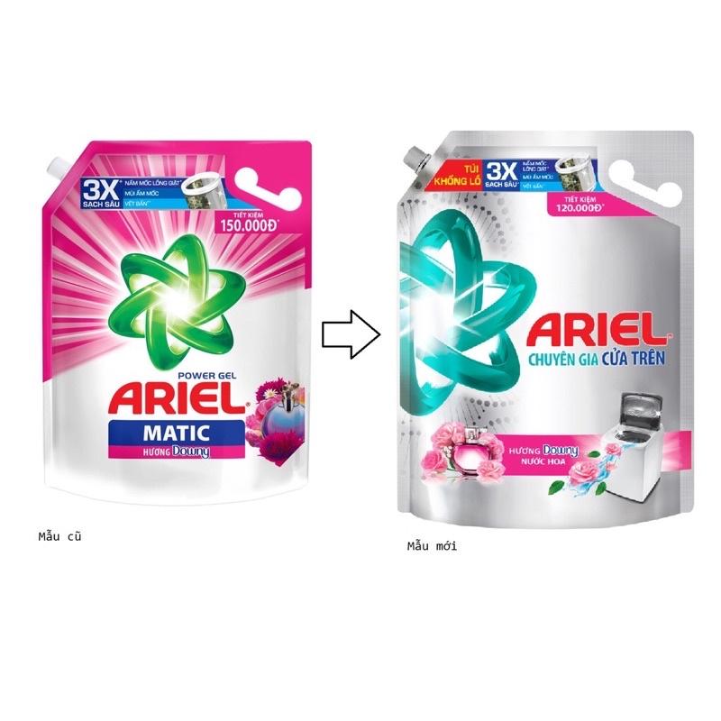 Nước giặt Ariel Cửa Trên Sạch Sâu ,Hương Downy ,Oải Hương 3,2l