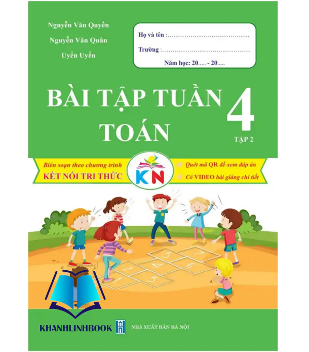 Sách - Bài Tập Tuần Toán 4 - Tập 2 - Kết Nối Tri Thức Với Cuộc Sống