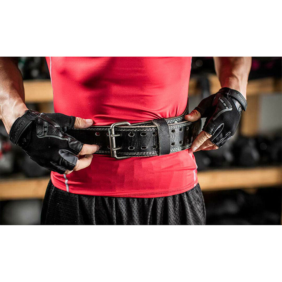 Đai Lưng Tập Gym Harbinger Padded Leather Belt 4 Inch – Loại Da