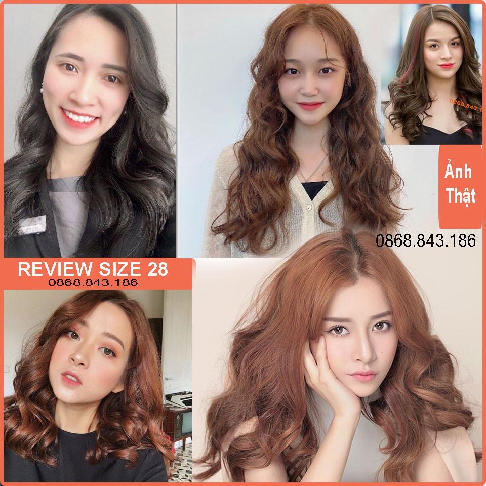 Máy uốn tóc xoăn lọn cao cấp Hàn Quốc KOREMI NA-886 Chỉnh nhiệt chuẩn salon tóc xoay trục 360 độ