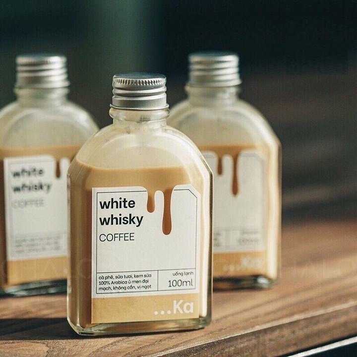 ComBo 5 Chai Thủy Tinh Mini Dẹp Nắp nhôm 100ml