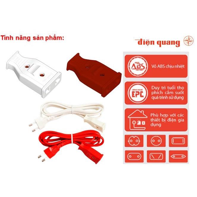 Dây nối dài Điện Quang ĐQ EPF 2R.2PN dây dài 2m