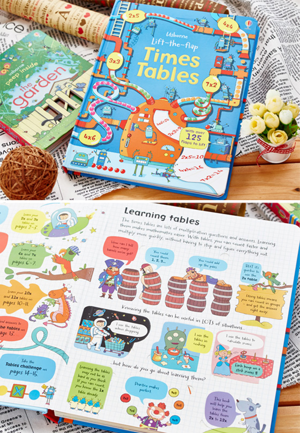 Usborne Lift-the-flap Times Tables