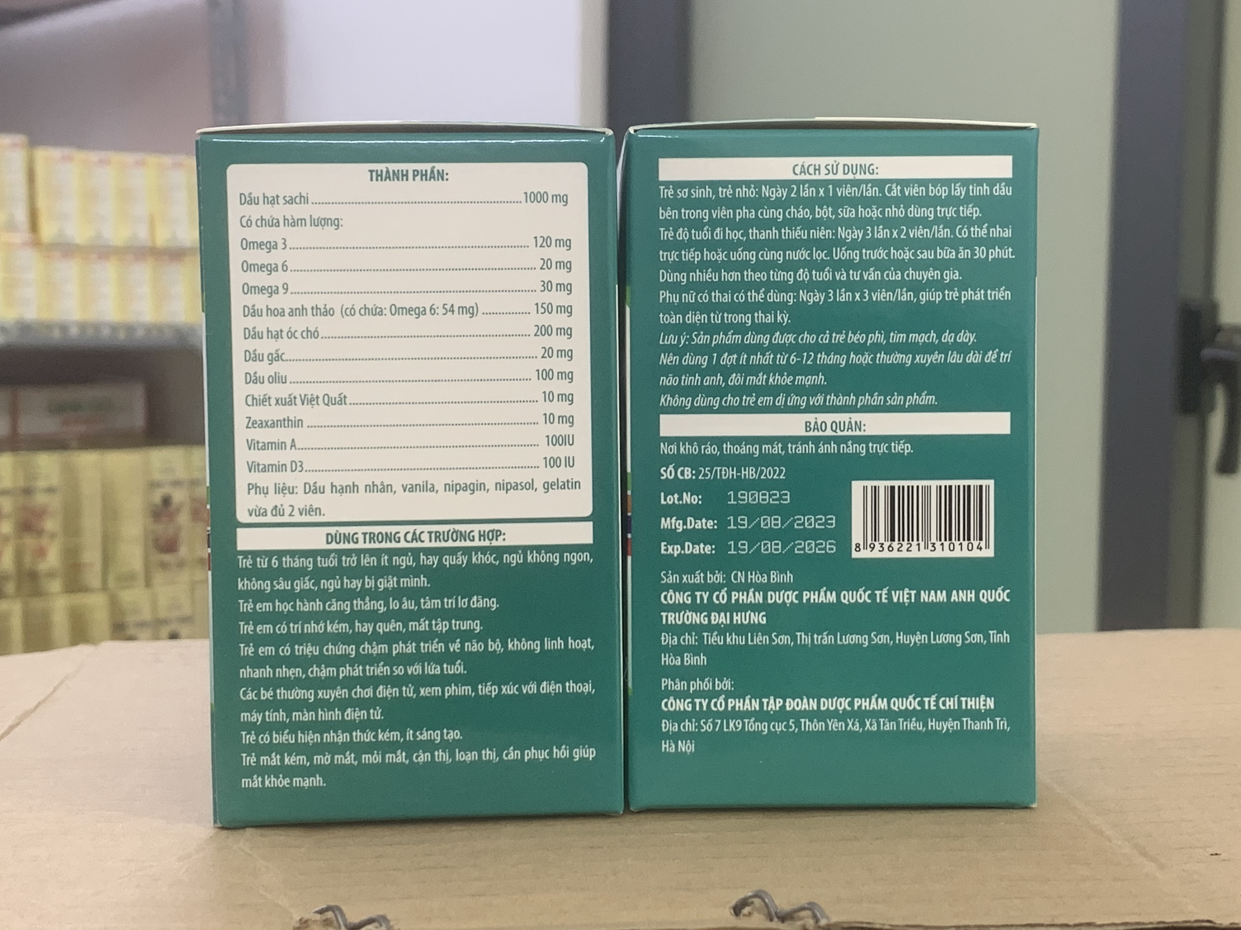 Kẹo viên bổ não OMEGA 3 Plus, hộp 60 viên ,Bổ sung DHA hỗ trợ phát triển não bộ, giúp tăng khả năng tập trung của trẻ