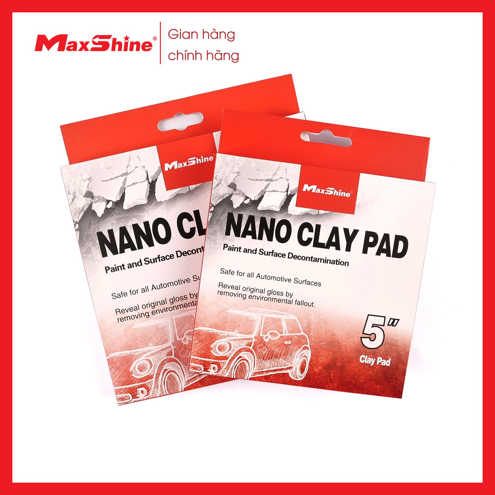 Xốp mài đất sét 5 inch Maxshine 2042125 có tính linh hoạt cao, phù hợp để tẩy bụi sơn, các vết nhựa đường, nhựa cây, đốm nước, bụi đường sắt, phân chim, ôxy hóa nhẹ và bụi phanh bám trên bề mặt sơn xe