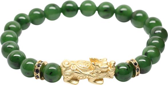 Vòng Ngọc Bích  Mix Tỳ Hưu Ngọc Quý Gemstones VT85