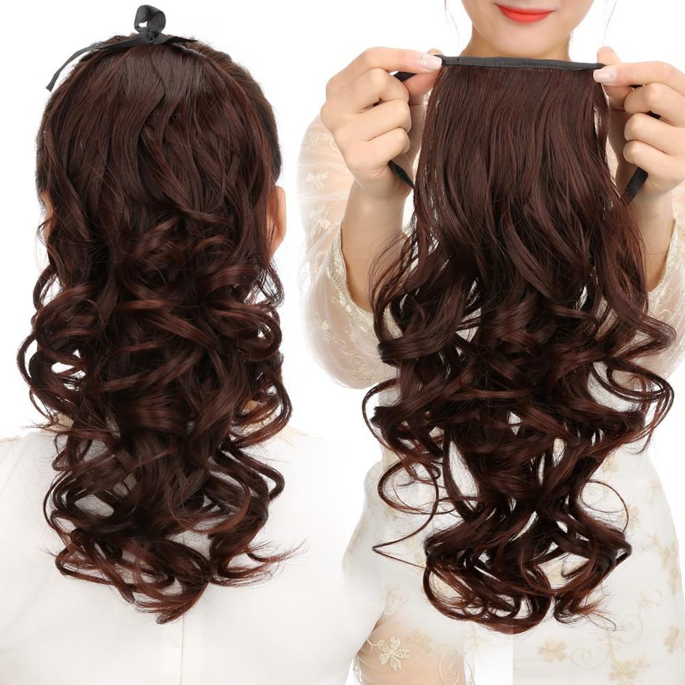 Tóc cột xoăn 40cm C127