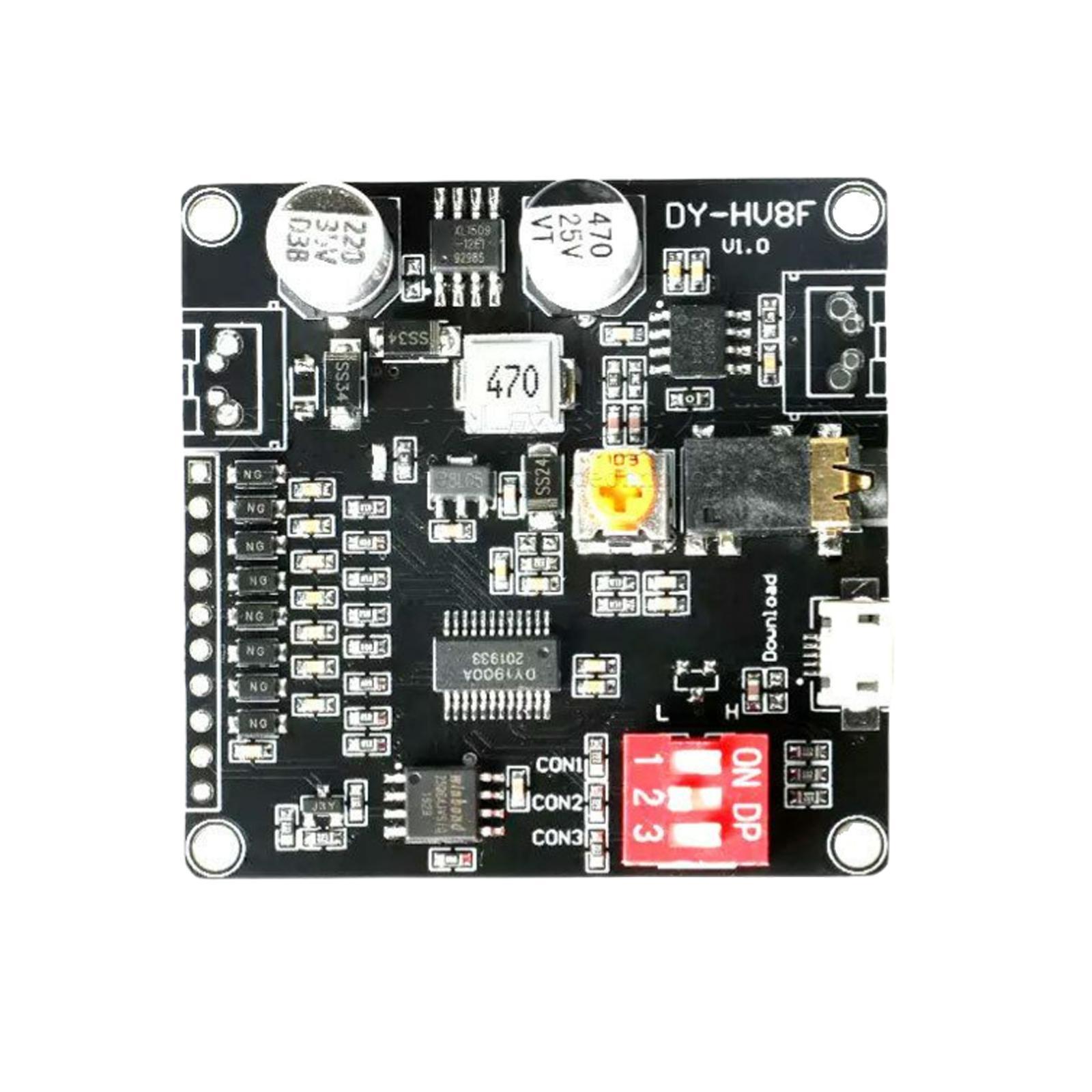 Voice Playback Module Support TF Card Electronic Components Accessories, Recording Hv8F SD TF Amplifier Board MP3 Music Player